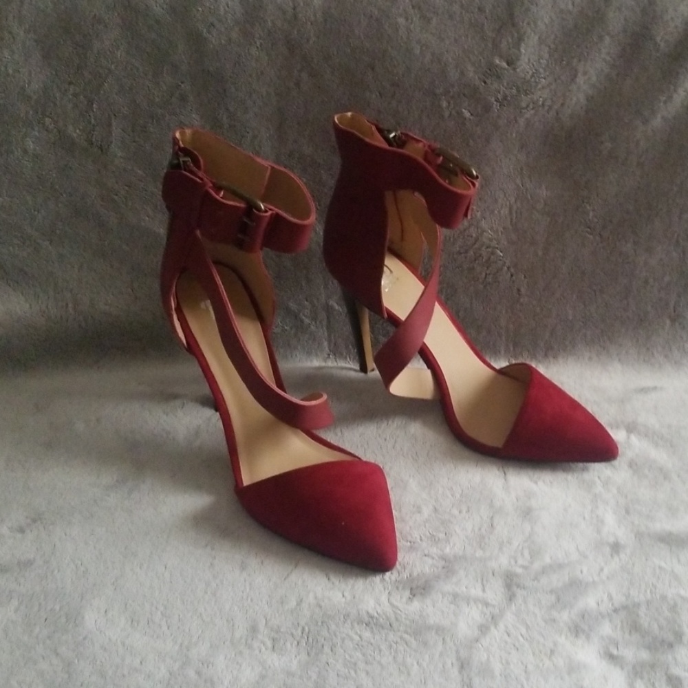 Strappy heels